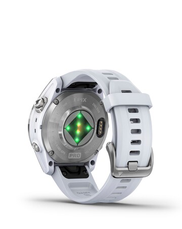 Garmin Epix Pro (Gen 2) 42mm Smart Watch - Silver with Whitestone Band