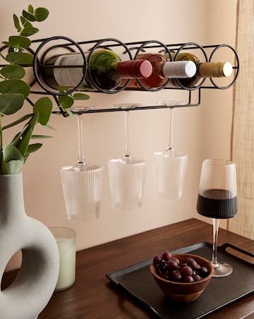 Gray & Osbourn Round Wine Rack