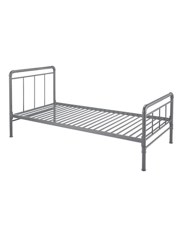 Bowen Metal Bed Frame with 3 Layer Memory Foam Hybrid Mattress