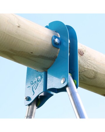 TP Galapogus Wooden Swing Set & Slide