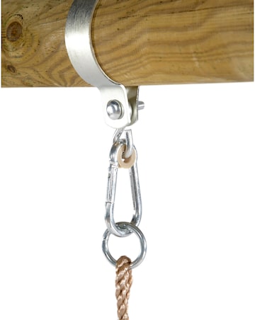 Plum Spider Monkey 2 Wooden Garden Swing