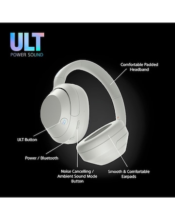 Sony ULT WEAR Wireless Over-Ear Headphones - White