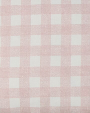 Willow Embroidered Checked Cushion