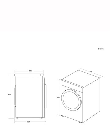 Hoover H-DRY 350 HRE C10TBER-80 10kg Condenser Tumble Dryer Graphite + Install