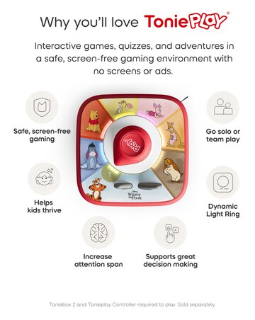 Tonies Tonieplay Winnie the Pooh Mix-Up Fix-Up Game Disc