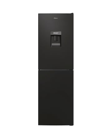 Candy CCT3L517EWBK-1 176cm High 50/50 Fridge Freezer Black + Install