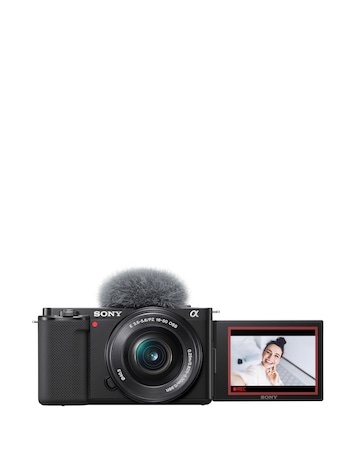 Sony Alpha ZV-E10L Vlogging Camera with 16-50mm Power Zoom Lens