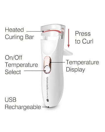 Rio WOW Lash Pro Heated Eyelash Curler