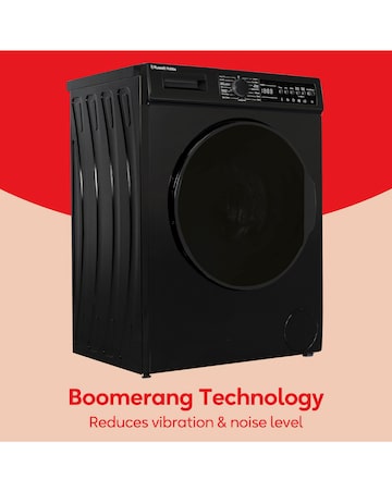 Russell Hobbs RH914W116B, 9kg, 1400rpm, Washing Machine - Black