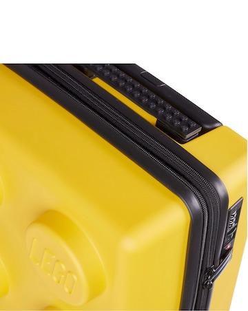 LEGO Brick Cabin Suitcase - Bright Yellow