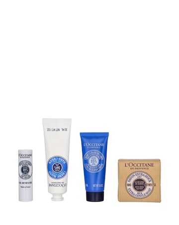 L'Occitane Shea Butter 4 piece Body and Nail Gift Set