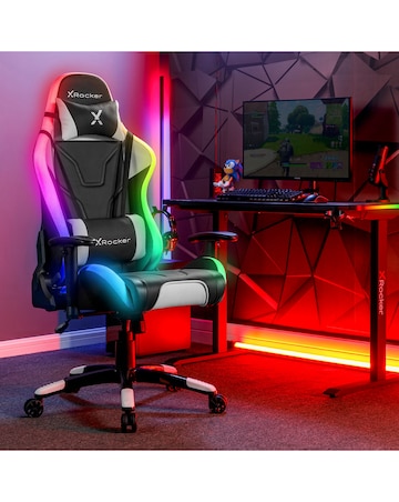 X Rocker Agility eSports RGB Neo Motion SYNC Office PC Gaming Chair