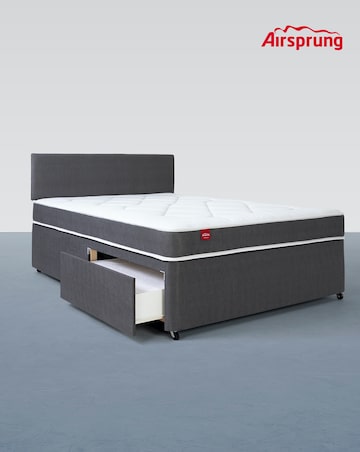 Airsprung Brunswick Opencoil Divan Set with 2 Drawers