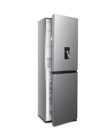 Fridgemaster MC55240DES Fridge Freezer with Water Dispenser- E Rated 175 CM