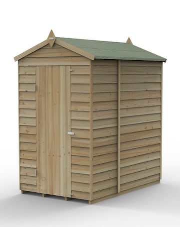 4LIFE Apex Shed 4x6 - Single Door - No Windows (Home Delivery)