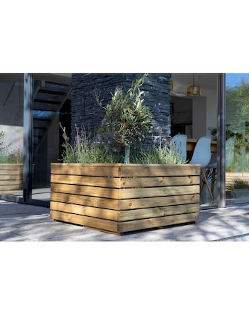 Forest Linear Corner Planter 80cm