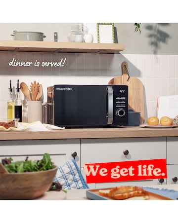 Russell Hobbs Legacy 20 Litre Black Digital Microwave
