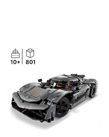 LEGO Technic Koenigsegg Jesko Absolut Grey Hypercar 42173
