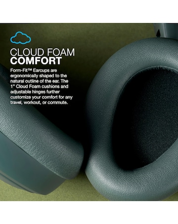 JLab JBuds Lux Active Noise Cancelling Over-Ear Headphones - Sage