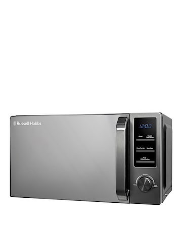 Russell Hobbs Midnight 20 Litre Dark Steel Digital Microwave