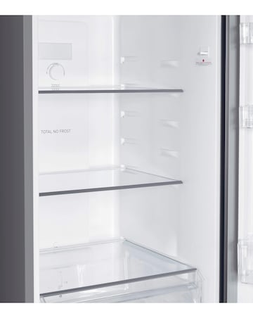 Hoover H-Fridge 300 HOCH1T518EXK 181cm 60/40 Fridge Freezer - Stainless Steel