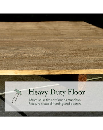 4LIFE Pent Shed 6x4 - Single Door - No Windows (Home Delivery)