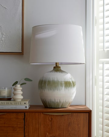 Ceramic Ombre Glaze Table Lamp