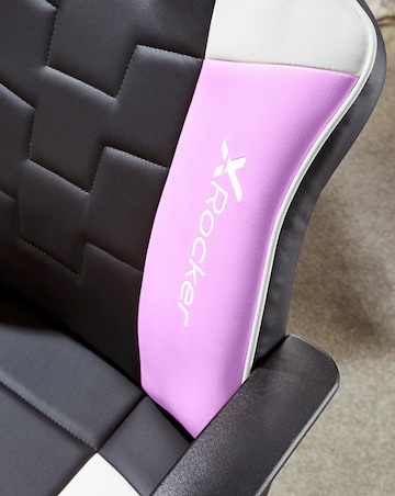 X Rocker Saturn Junior Gaming Chair - Pink