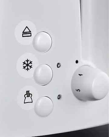 Russell Hobbs 21640 Textures White 2 Slice Toaster