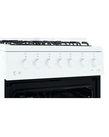 Beko KA52NEW Single Oven Gas Cooker - White