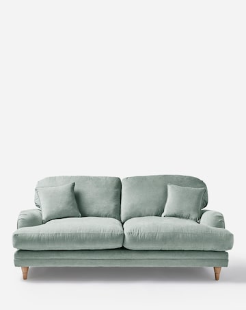 Azra Chenille 3 Seater Sofa