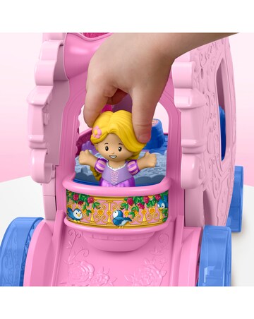 Fisher-Price Little People Disney Princess Pull-Along Musical Carriage