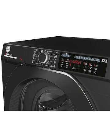 Hoover H-WASH 500 HW412AMBCB 12kg Washing Machine, 1400 spin, A rated, Black