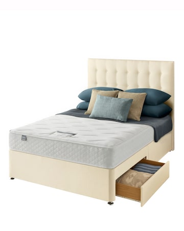 Silentnight 1000 Pocket Divan Set with 2 Drawers