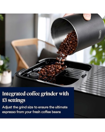 De'Longhi ECAM320.60.B Magnifica Plus with Milk Bean to Cup Coffee Machine