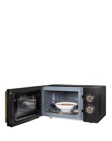 Russell Hobbs Groove 17 Litre Manual Microwave Black