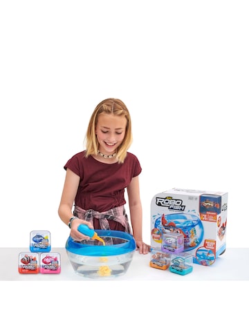 Robo Alive: Robo Fish Robotic Swimming Pets Fish Bowl Playset