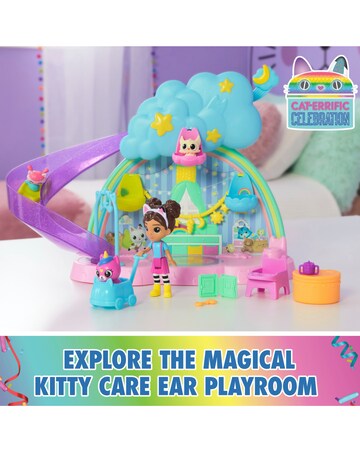 Gabby Dollhouse Kitty Care Playset