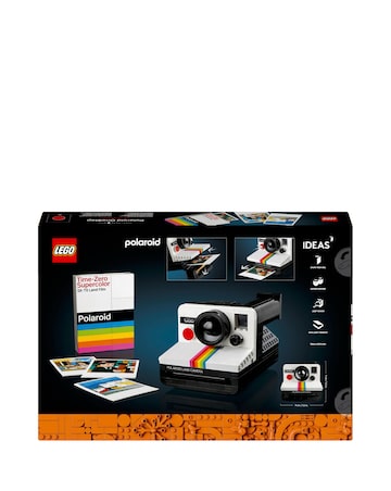 LEGO Ideas Polaroid OneStep SX-70 Camera Gift for Photographers 21345