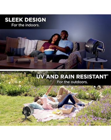 Shark FlexBreeze Pro Mist Indoor & Outdoor Fan- Grey