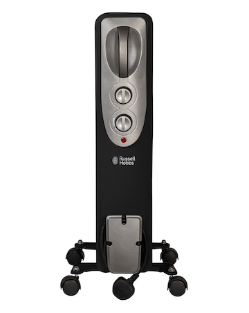 Russell Hobbs RHOFR5001B 2kW Black Oil Filled Radiator