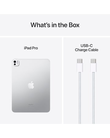 Apple iPad Pro (M4, 2024) 11inch Ultra Retina XDR Wi-Fi 512GB - Silver