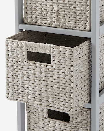 Hyacinth 4 Drawer Tall Unit