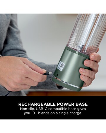 Ninja Blast Cordless Portable Blender Forest Green BC151UKEM