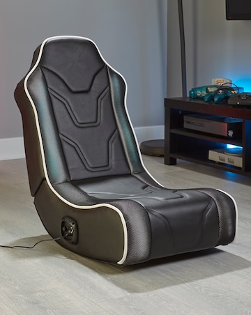 X Rocker Chimera 2.0 Audio Floor Rocker LED Gaming Chair for Kids