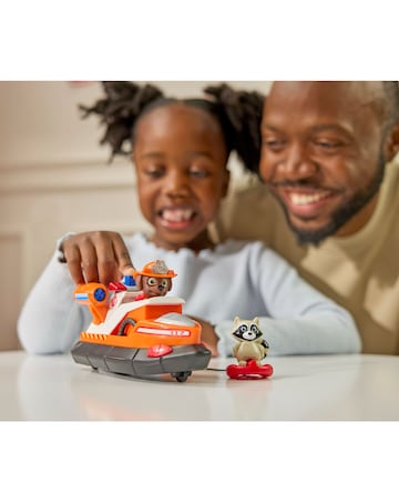 Paw Patrol Fire Rescue Vehicle Zuma with Rescue Fire Boat