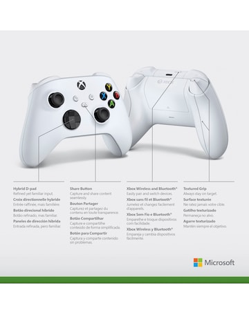 Xbox Wireless Controller - Robot White