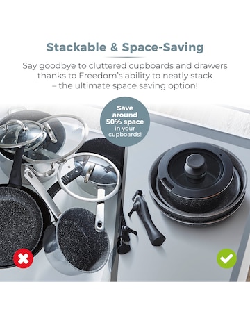 Tower Freedom Cerastone 13 pc Cookware Set