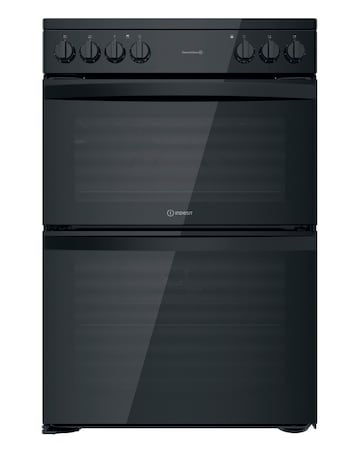 Indesit ID67V9KMB/UK 60cm Electric Double Cooker + Installation