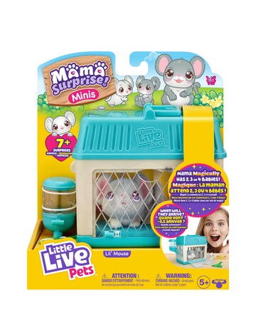 Little Live Pets Mama Surprise S2 Mini Play Set - Lil' Mouse